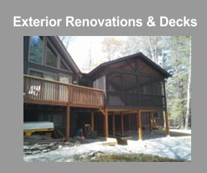 Exterior Renovations & Decks